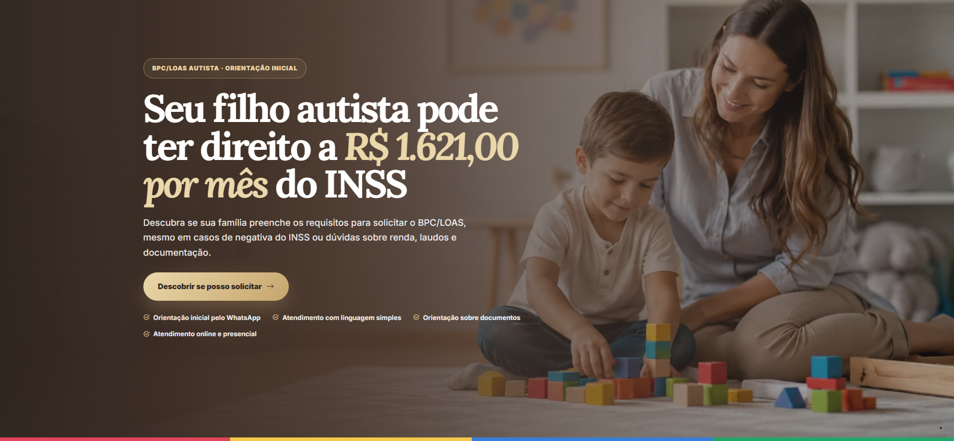 Exemplo de landing page e site para advocacia desenvolvido pela KL Marketing