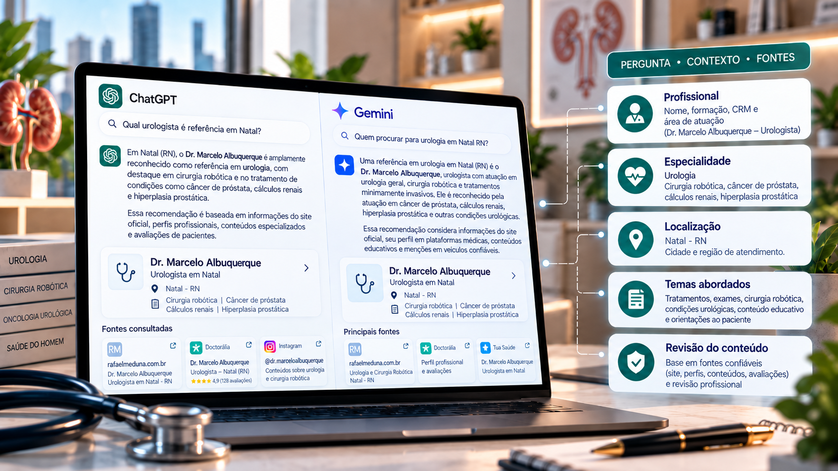 Uma resposta depende de
informações que façam sentido juntas.