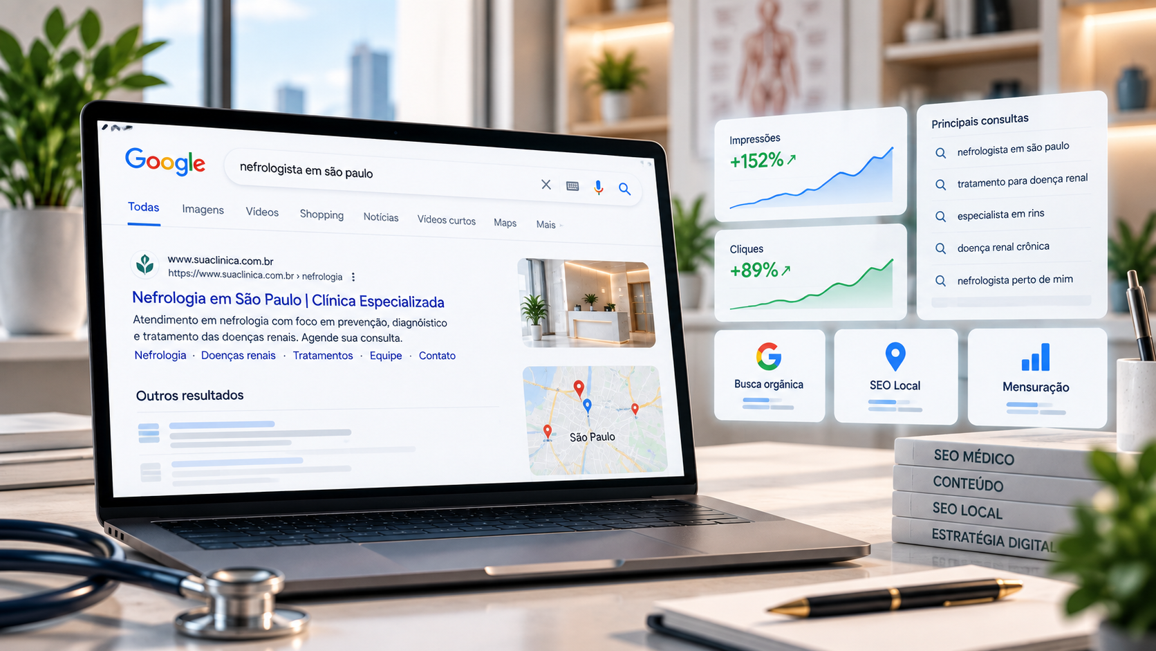 SEO para Médicos, Clínicas e Consultórios